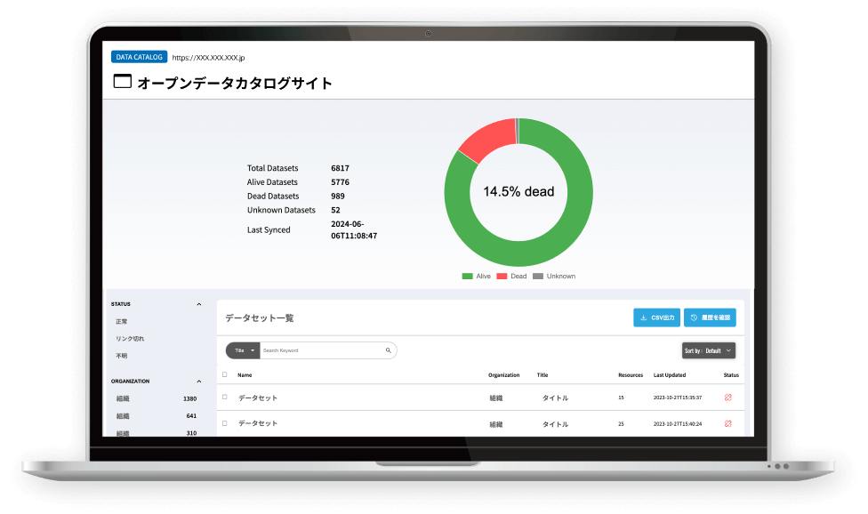 リンクを入力するだけ！バージョンアップ・メンテナンスの必要なし